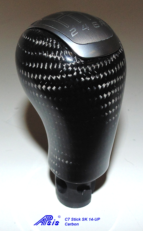 14-UP C7 Corvette Carbon Fiber Manual Stick Shift Knob